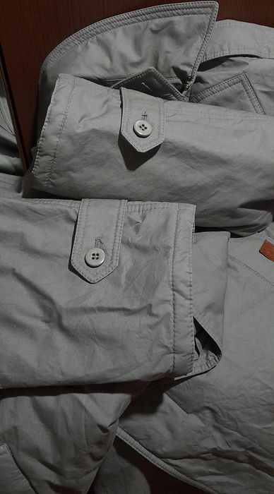 РАСПРОДАЖА Bugatti.мужской утеплённый плащь.демисезонное пальто на син