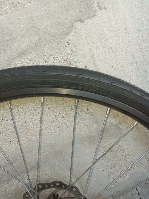rodas de bicicleta já usados mas em bom estado