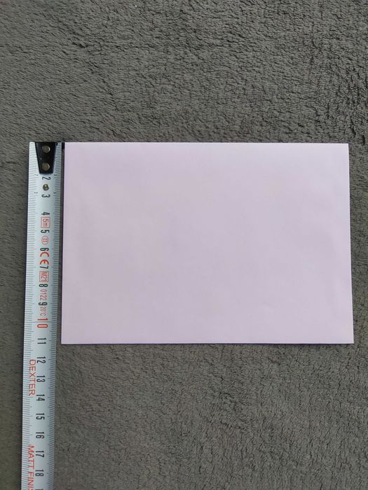 Koperta w kolorze liliowym