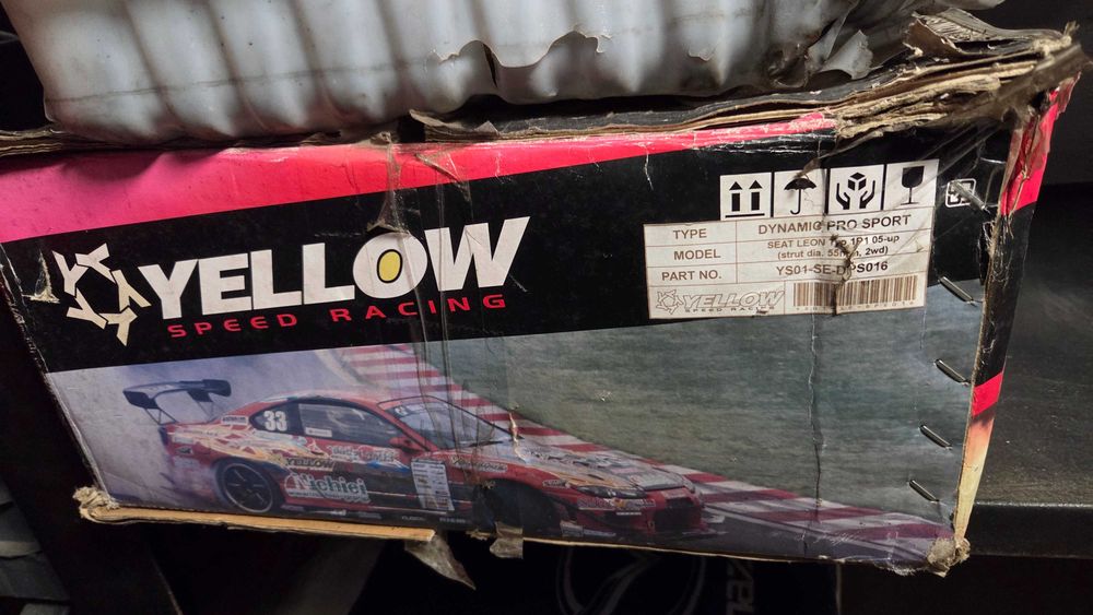 Kit Suspensão Coilover + Travões 6 Pistões YellowSpeed (usado) - Seat Leon FR 2.0 TDI