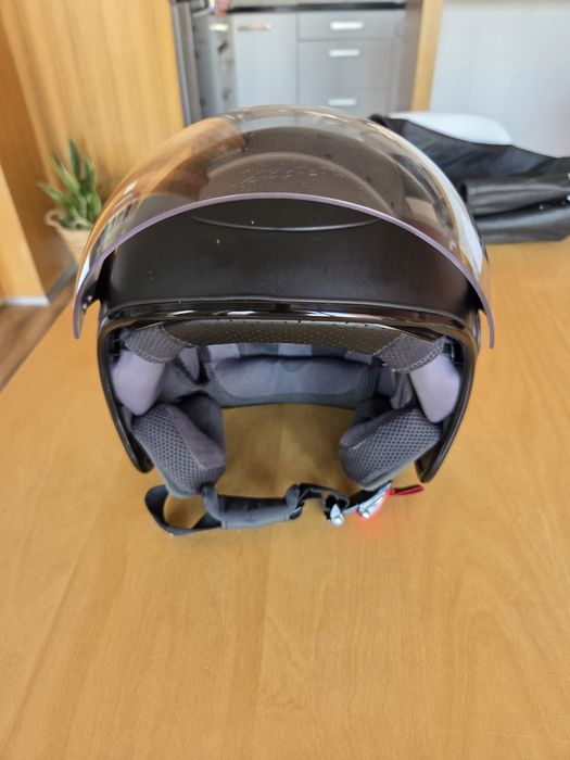 Capacete aberto Vespa c/ viseira para sol - M