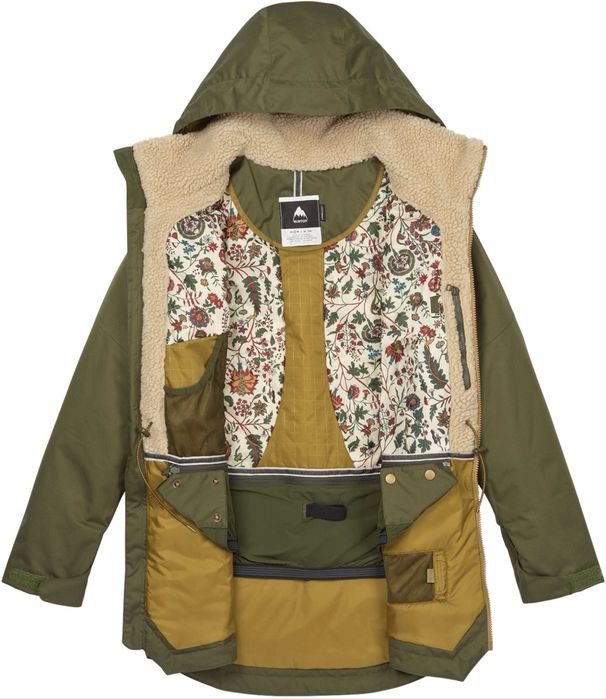 Жіноча зимова куртка BURTON - PROWESS /RIFLE GREEN