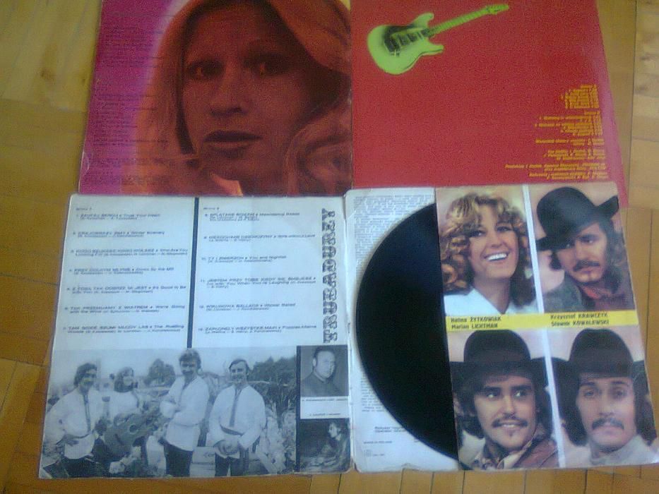 Płyty winylowe z polską muzyką rozrywkową