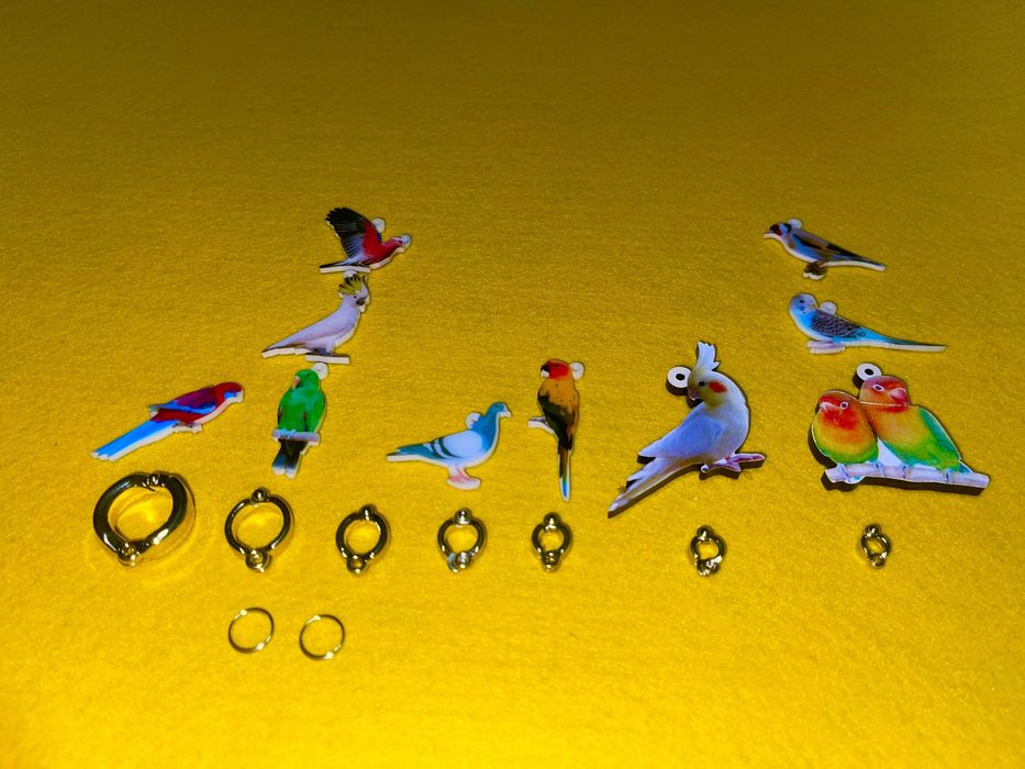 correntes para aves domesticadas  prqueno médio e grande porte.