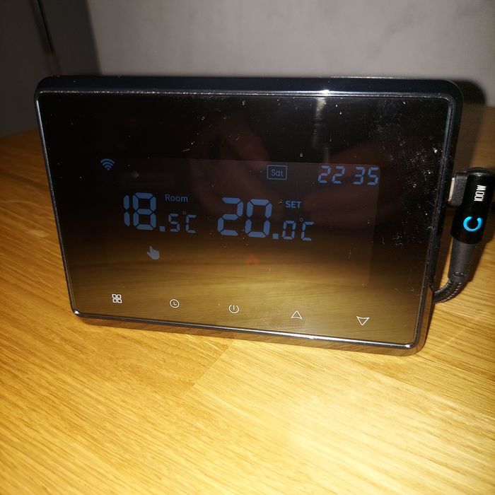Термостат беспроводной с блоком для газового котла с wifi