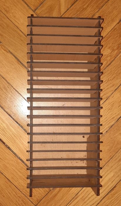Etui box drewniany na płyty CD DVD organizer