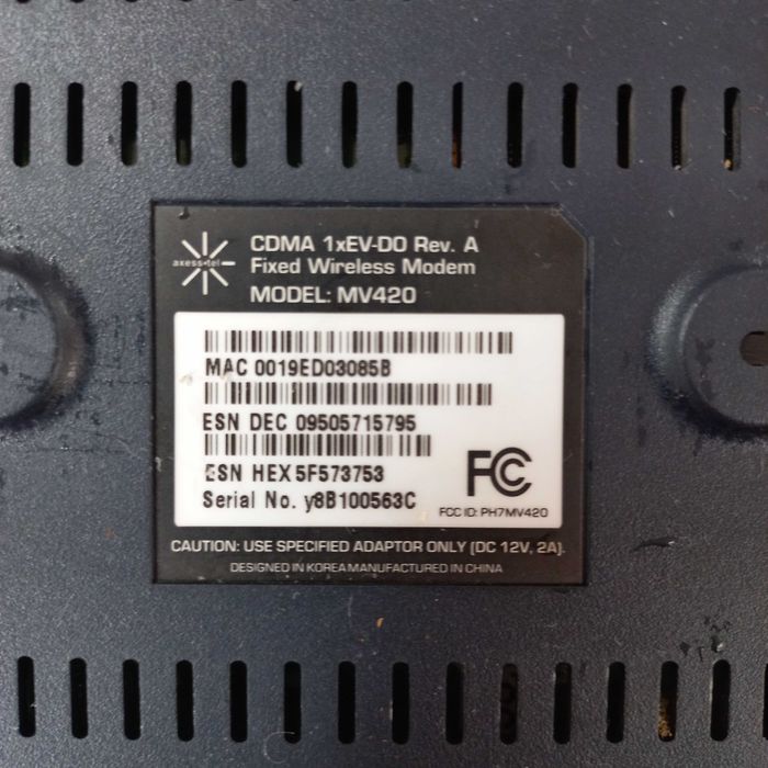 Роутер, безпровідний модем Axess tel CDMA 1xEV--DO Rev A