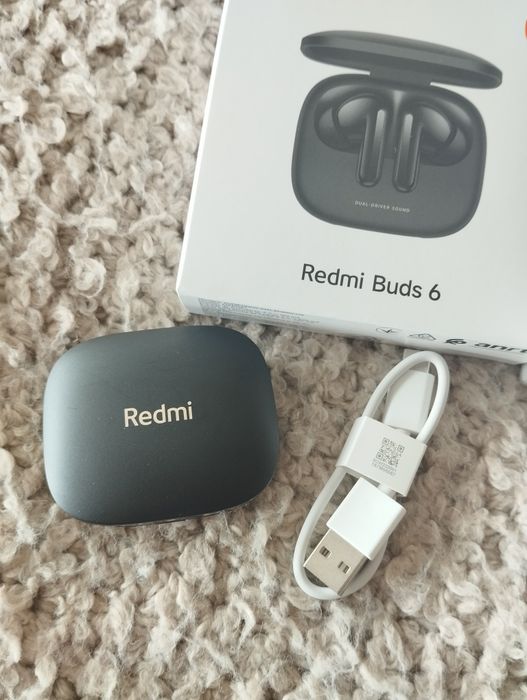 Auriculares Bluetooth Sem Fios Xiaomi Redmi Buds 6 Novo