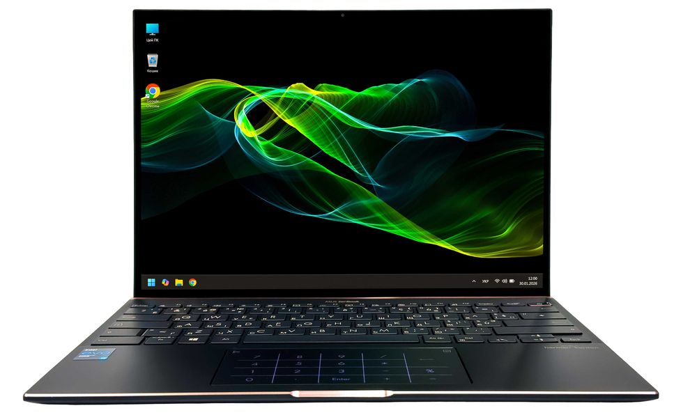 Ноутбук Asus ZenBook S UX393EA: Core i7-1165G7/16ГБ/512ГБ/13.3" IPS 3K