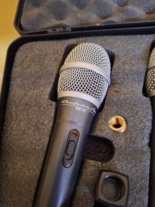 Conjunto de 3 Microfones Wharfedale