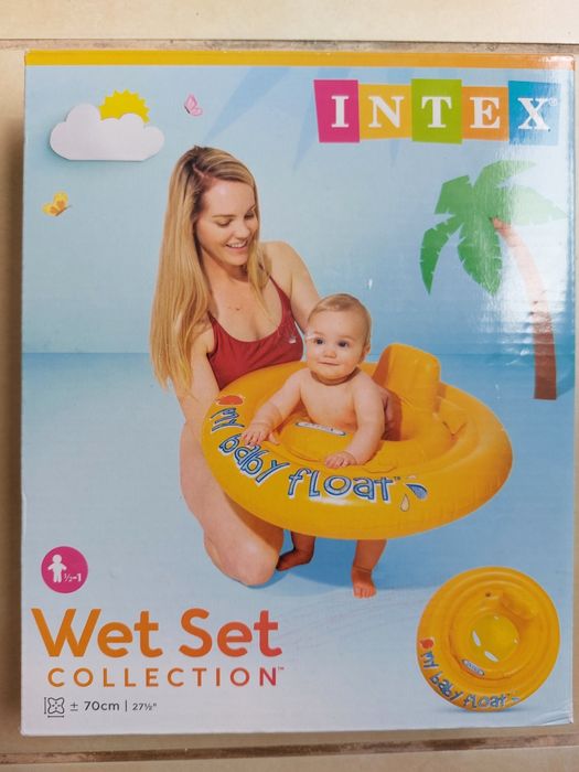 Koło do pływania dla maluszka baby intex