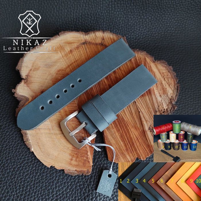 Ремінець для годинника під ваші розміри Ремешки "NIKAZ" для часов под
