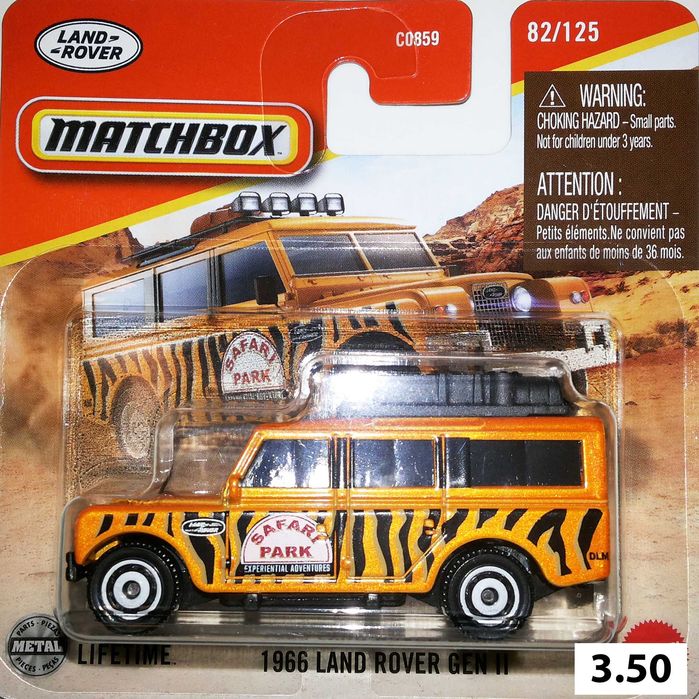 Hot Wheels - Land Rover - Jeep - Carros 4x4 com Rodas de Borracha 1/64