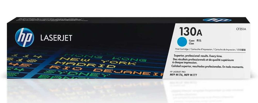 Нові оригинальні картриджі HP CE390 CF352A CF351A CE311A CE312A та інш