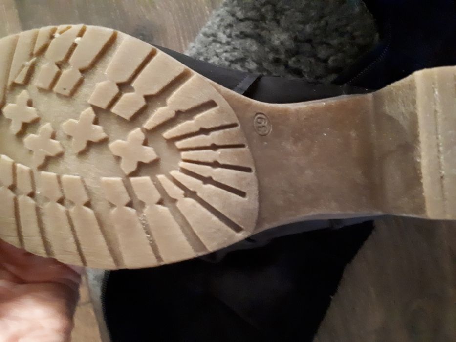 Кожанные сапоги BADURA