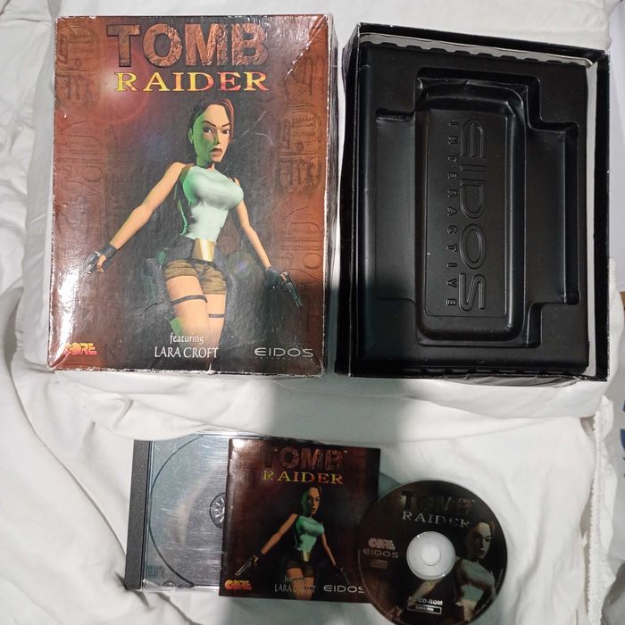 Jeu Tomb Raider I PC Big Box Version Anglaise - Boîte Collector Bon état
