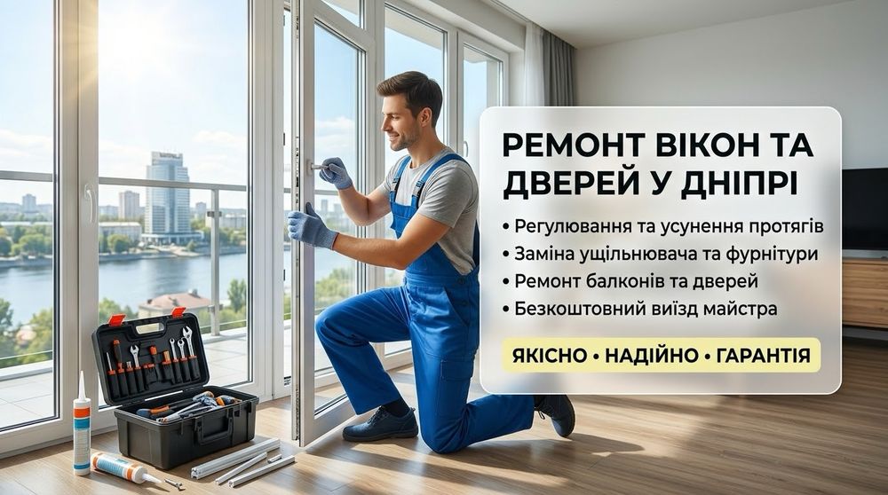 Регулировка окон и дверей