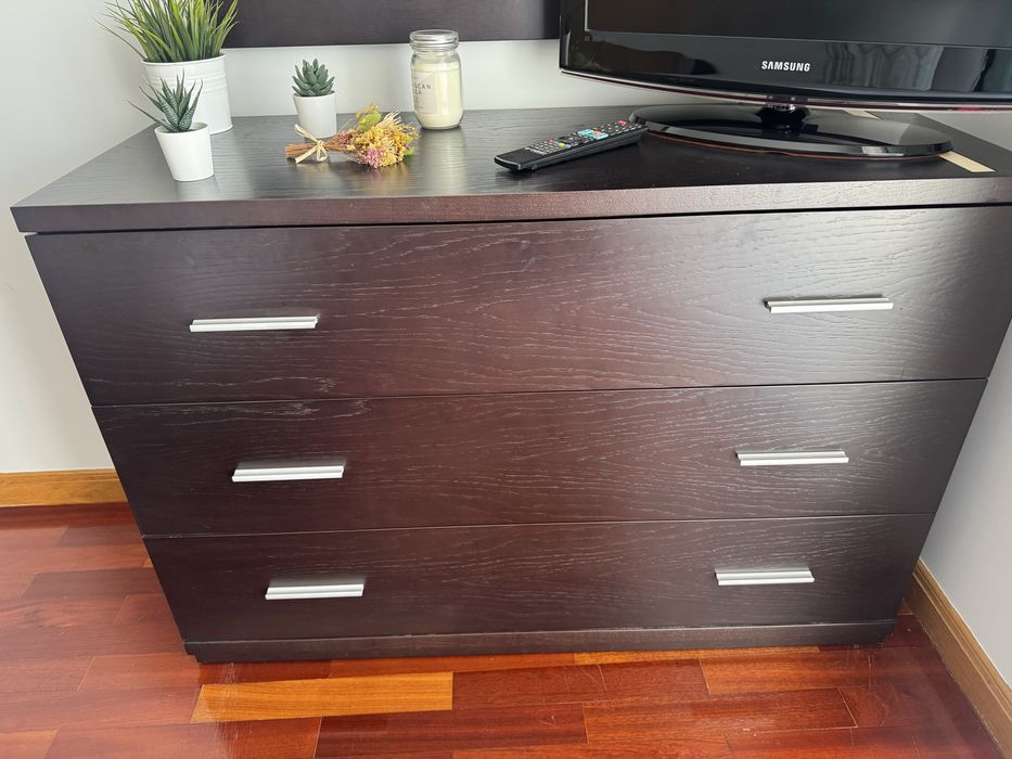 Quarto completo madeira Wengue