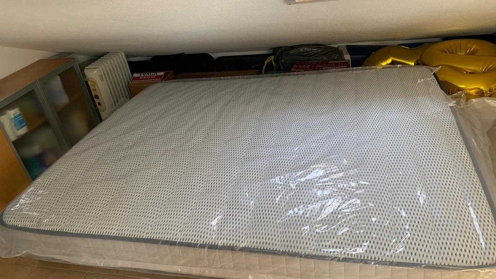 NOVO NÃO USADO Colchão viscoelástico dupla face Olympus 150x190