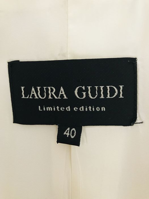 Sukienka garsonka garnitur Laura Guidi 40 ecru