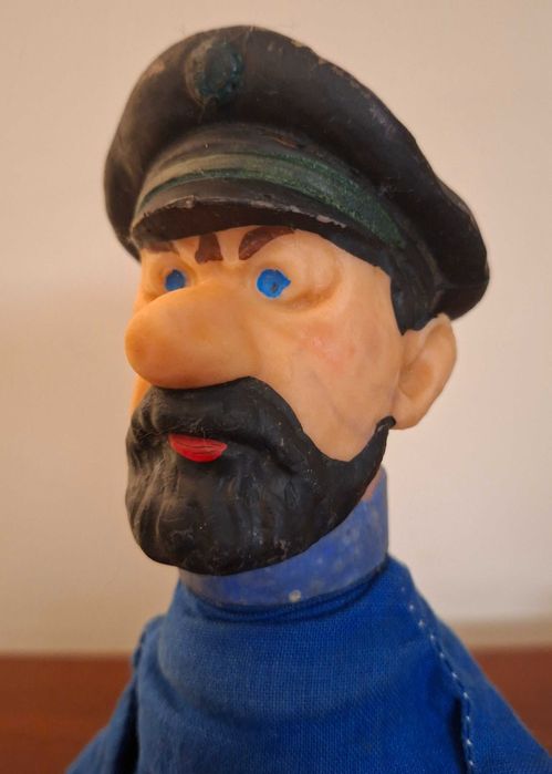 Fantoches de mão Tintin antigos.