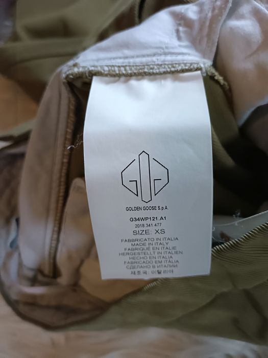 Spodnie Golden Goose/Roz XS/S/Wysoki stan