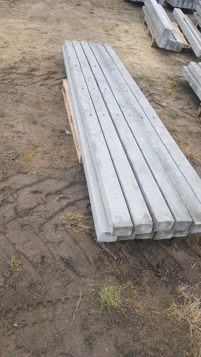 [OFERTAZIMOWA-10%]Słupki betonowe do siatki, podmurówki