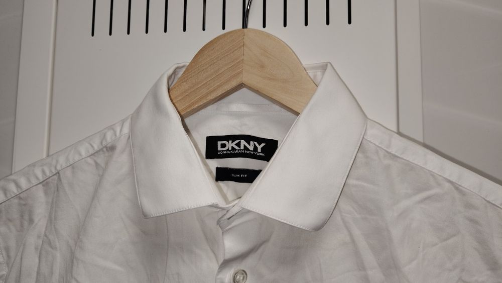 Koszula DKNY r. 15.5/39/M Slim Fit biała