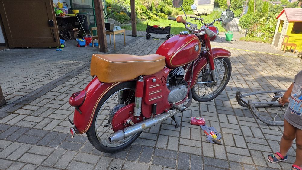 Pannonia Danuvia 125 1960 na chodzie