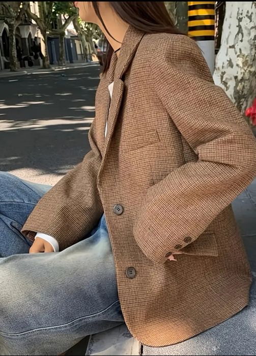 Жіночий прямий  піджак р. S-М