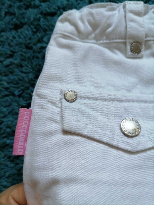 Spódniczka biała Coccodrillo rozm 128