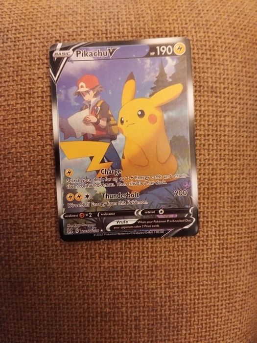 Pikachu V Art Model