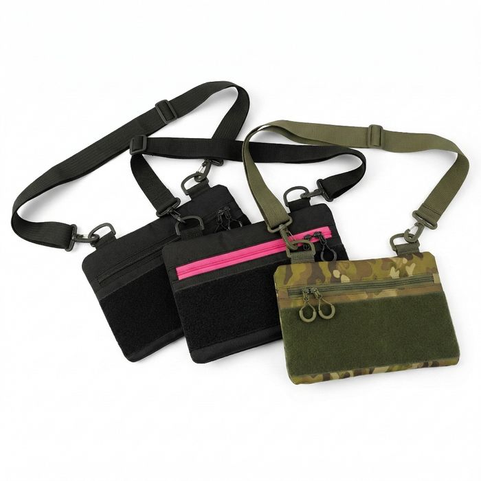 Тактична сумка через плече молодіжна для патчів шевронів Cordura 1000D