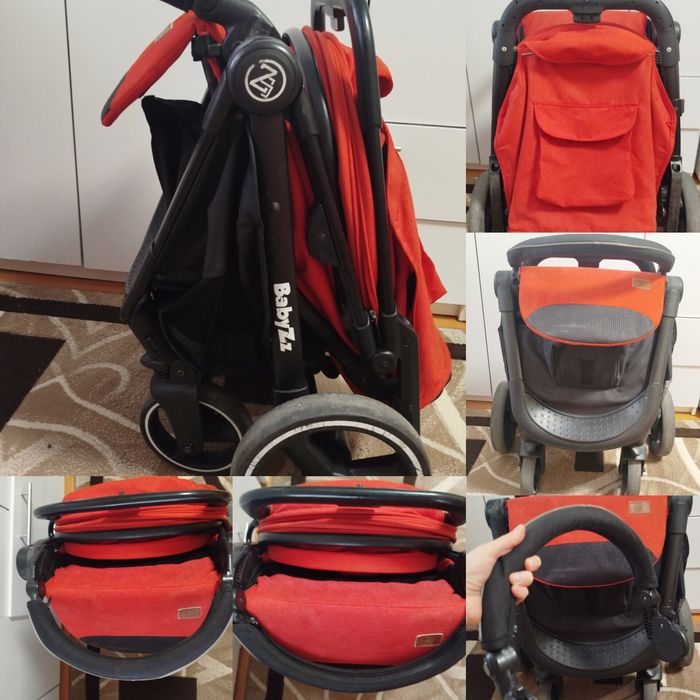 Коляска дитяча прогулянкова візок BabyZz B100 прогулка каляска літня д
