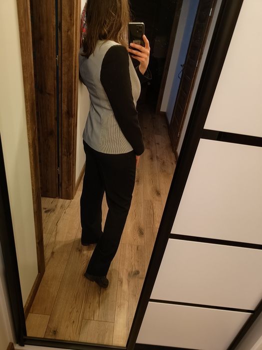 Kostium 38 M marynarka spodnie garniturowekomplet