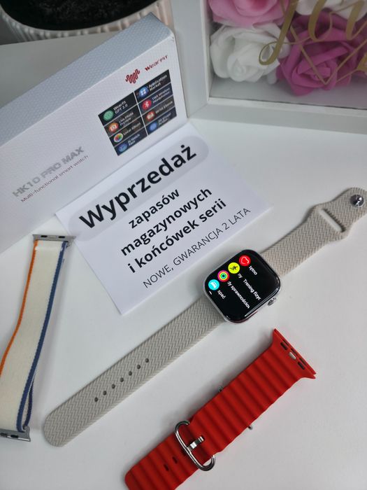 Smartwatch Pro Max Gen 5 – AMOLED 2,02”, rozmowy Bluetooth, nowy