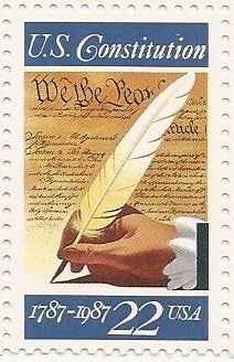 Znaczki pocztowe czyste USA - 1946 rok, 1981r., 1987r.