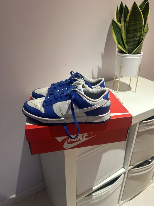 Nike Dunk Low PhotonDust Race Blue