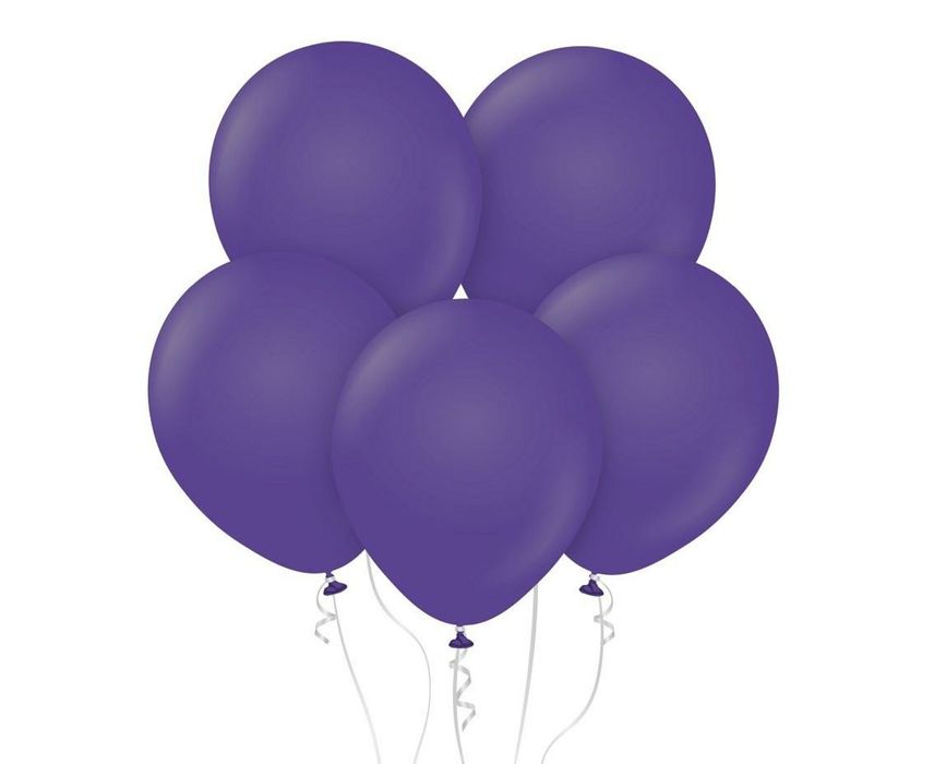Balony Kalisan fioletowe 30cm 100szt Kalisan oprawa: folia