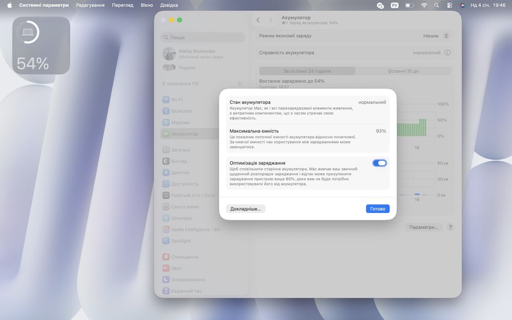 MacBook Pro M1 8/256 Gb - робочий стан, захисна плівка