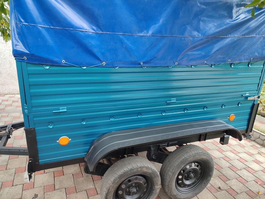 Продам двухосный прицеп 2.5*1.5 усиленный 2т грузоподъёмность