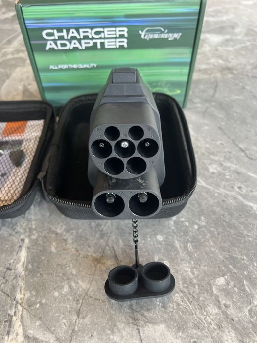 Перехідник адаптер CCS1 на  CCS2 для зарядки авто зі США Оренда