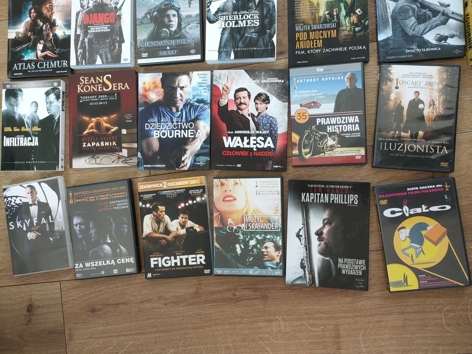 Filmy dvd 34 sztuki