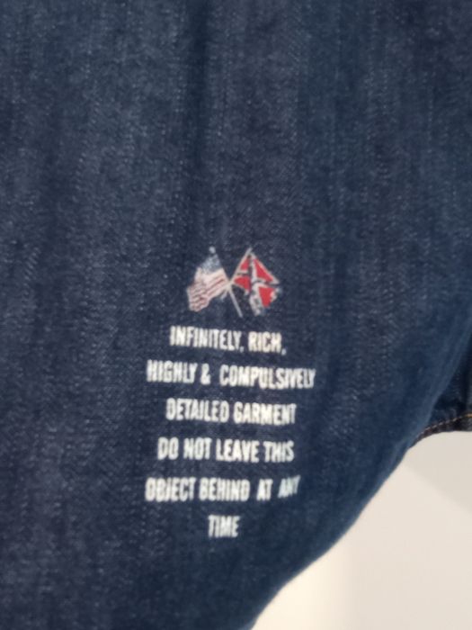 Camisa de ganga MO (nova, S)