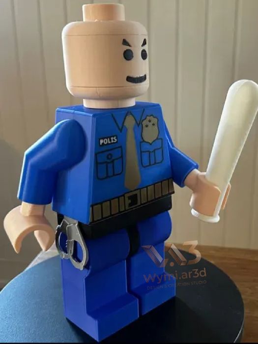 Figurka w stylu Lego