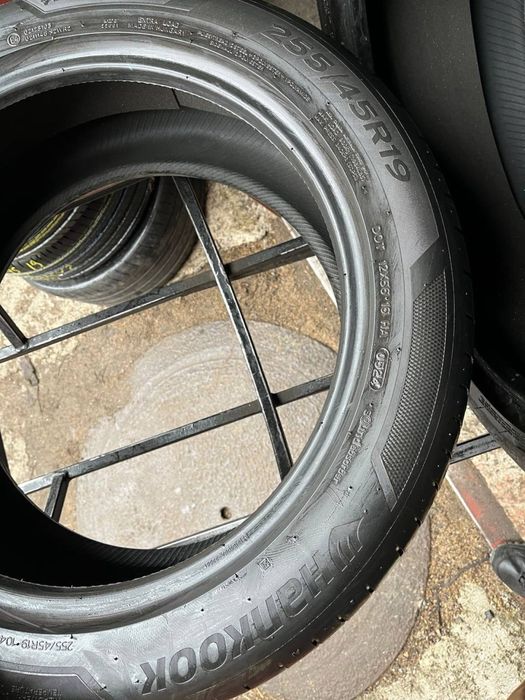 Шины бу 255 45 R 19 Hankook s1evo3 EV T2 бесшумный лето комплект