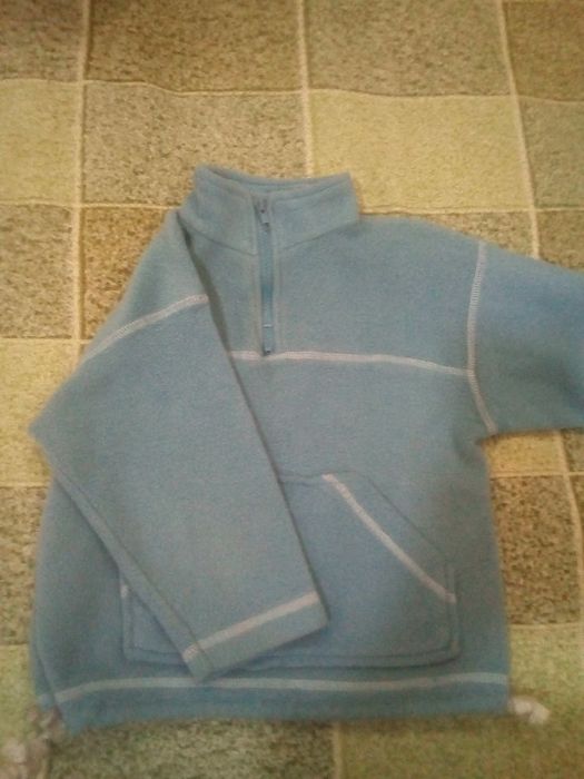 Флисова кофта и штаны на мальчика