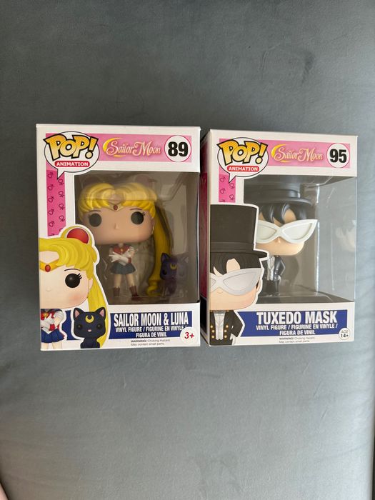 Funko Pop Sailor Moon #89 and Tuxedo Mask #95 (Original)64552044494593120