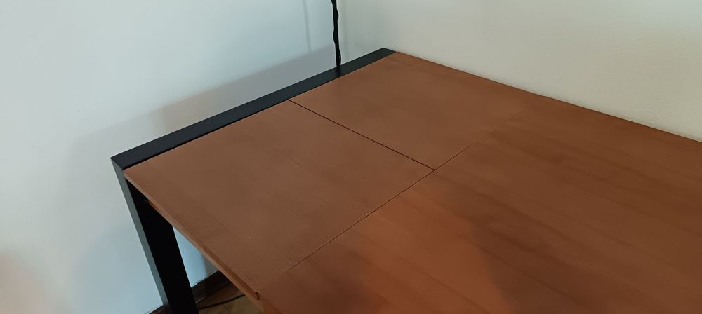 Mesa extensível 130(180)x90 + 6 cadeiras