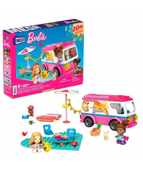 BARBIE - Mega Bloks KLOCKI - Wymarzony kamper GWR35